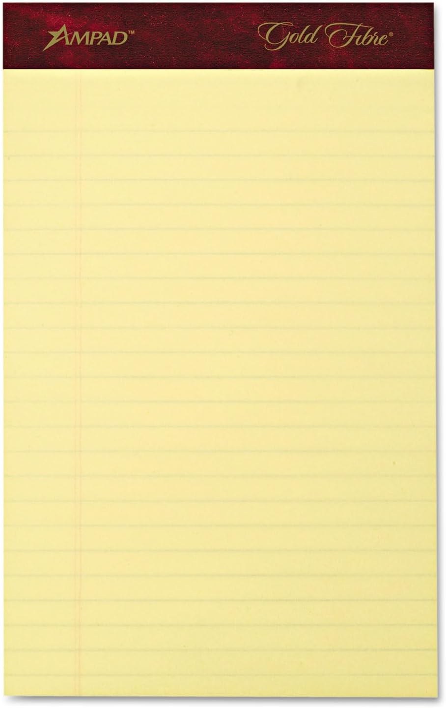 The making of Ampad Gold Fibre Writing Pads, Legal Ruled, 8.5" x 11.75", Pack of 3