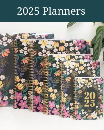 Appointed Year Task Planner, Hardcover, Weekly Grids, 7" x 9"