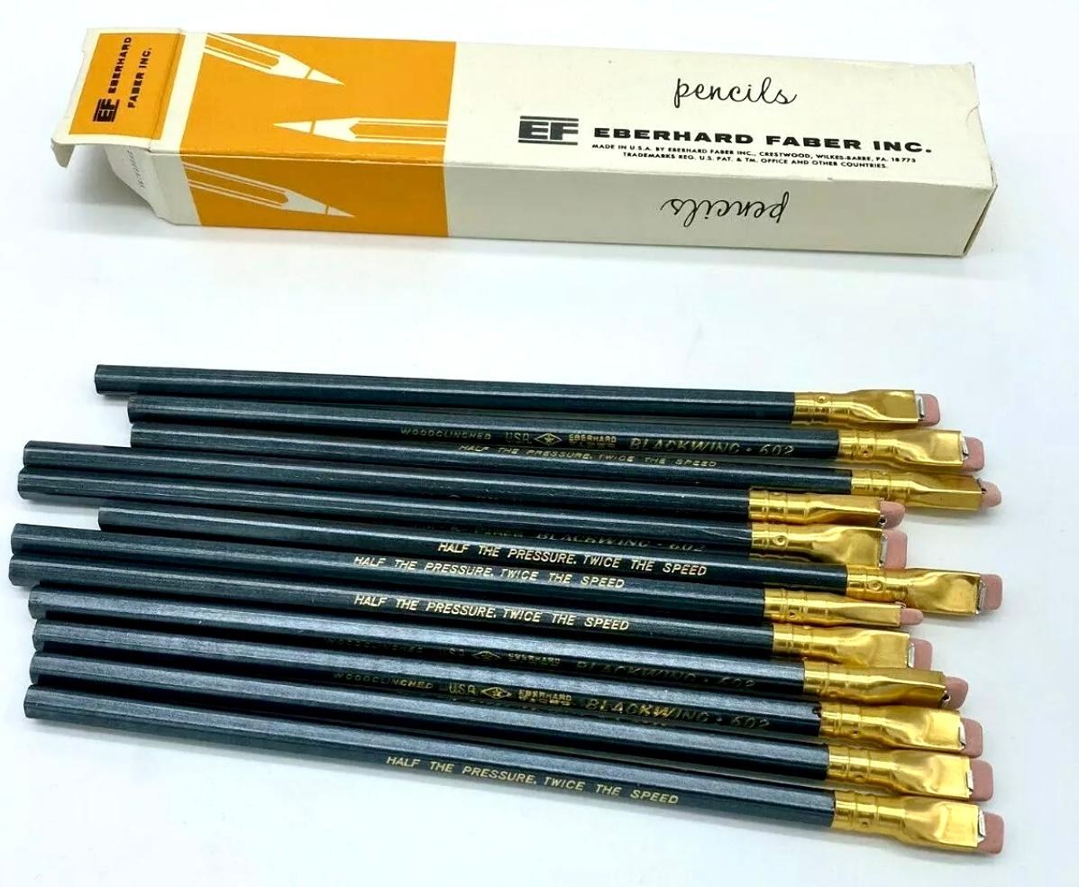 The making of Blackwing Matte Pencils, Soft Graphite, Replaceable Eraser, Box of 12