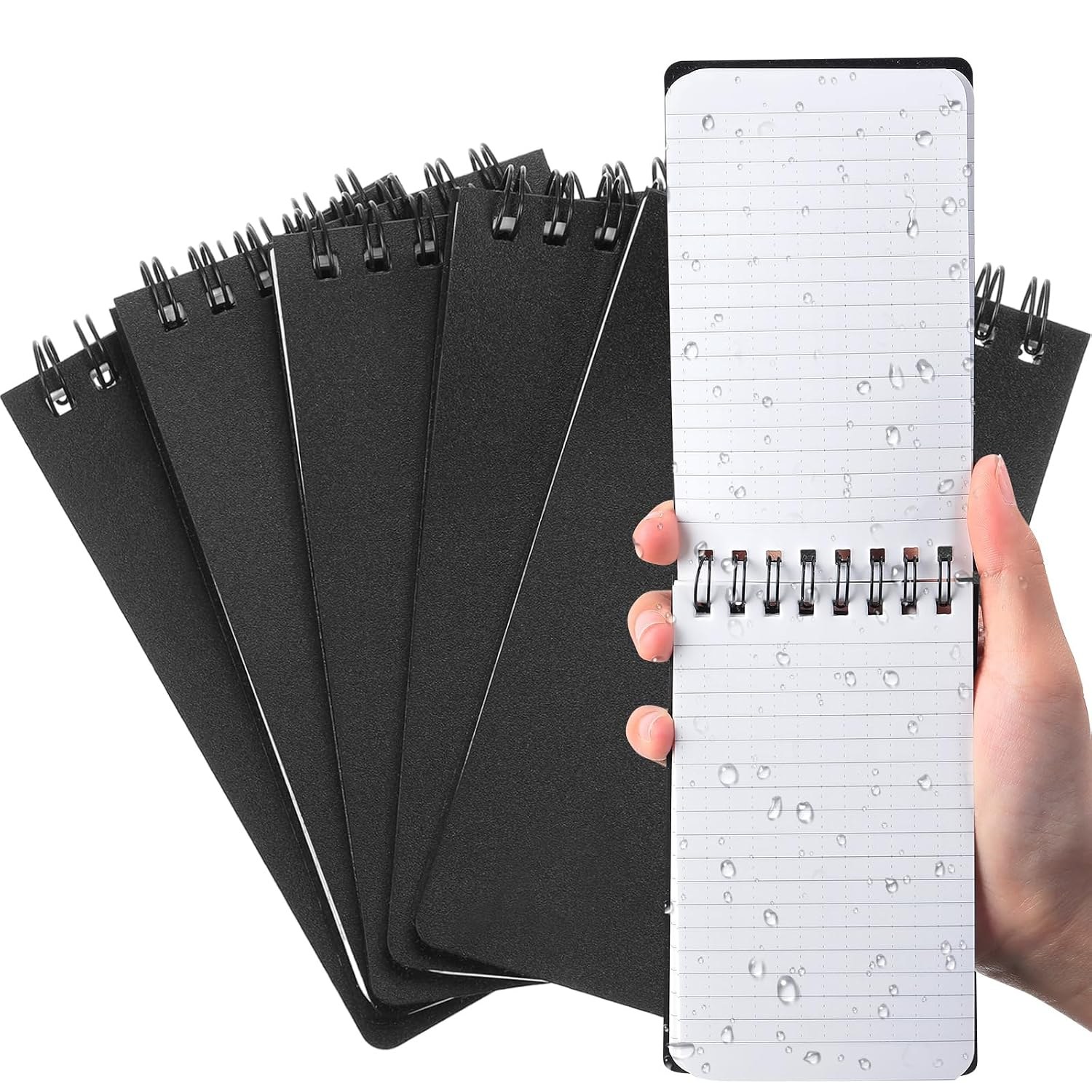Write Notepads Pocket Memo Book, Graph Paper, 3.5" x 5.5"